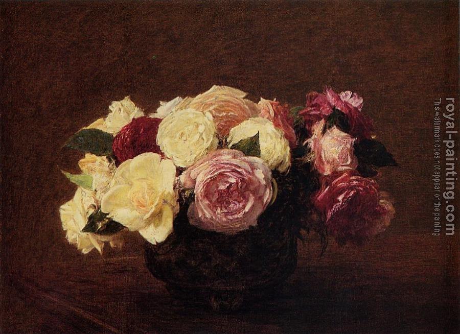 Henri Fantin-Latour : Roses VI